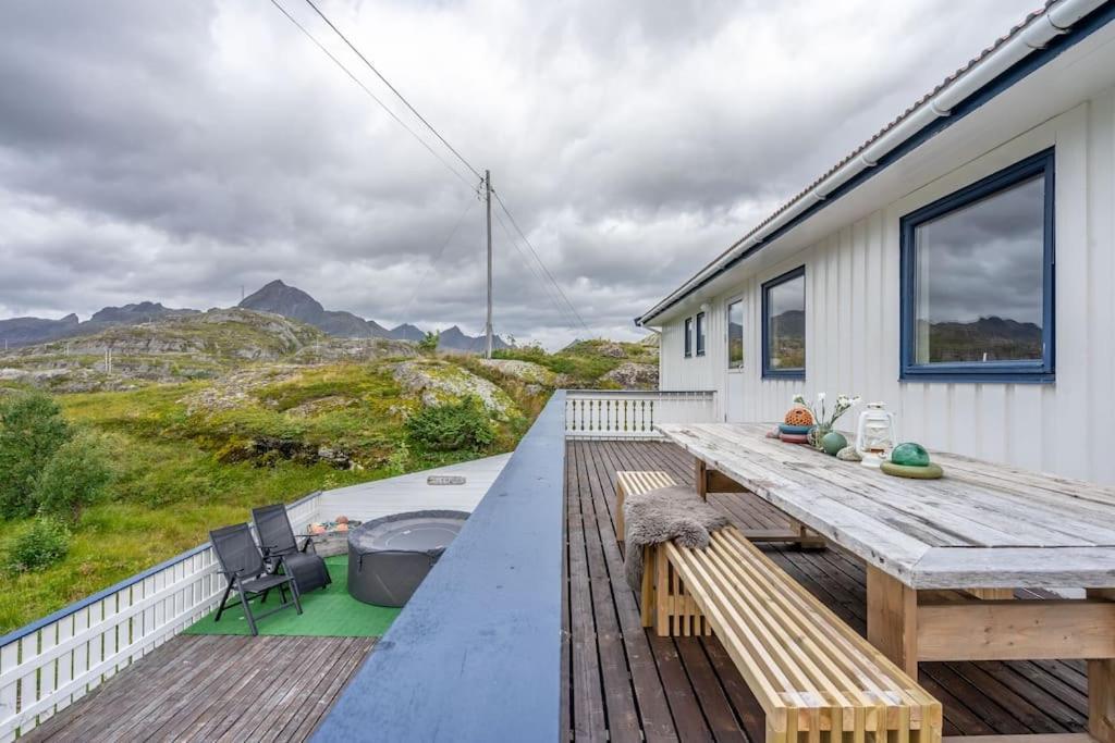 Sundet Lofoten Holiday House Villa Sund  ภายนอก รูปภาพ
