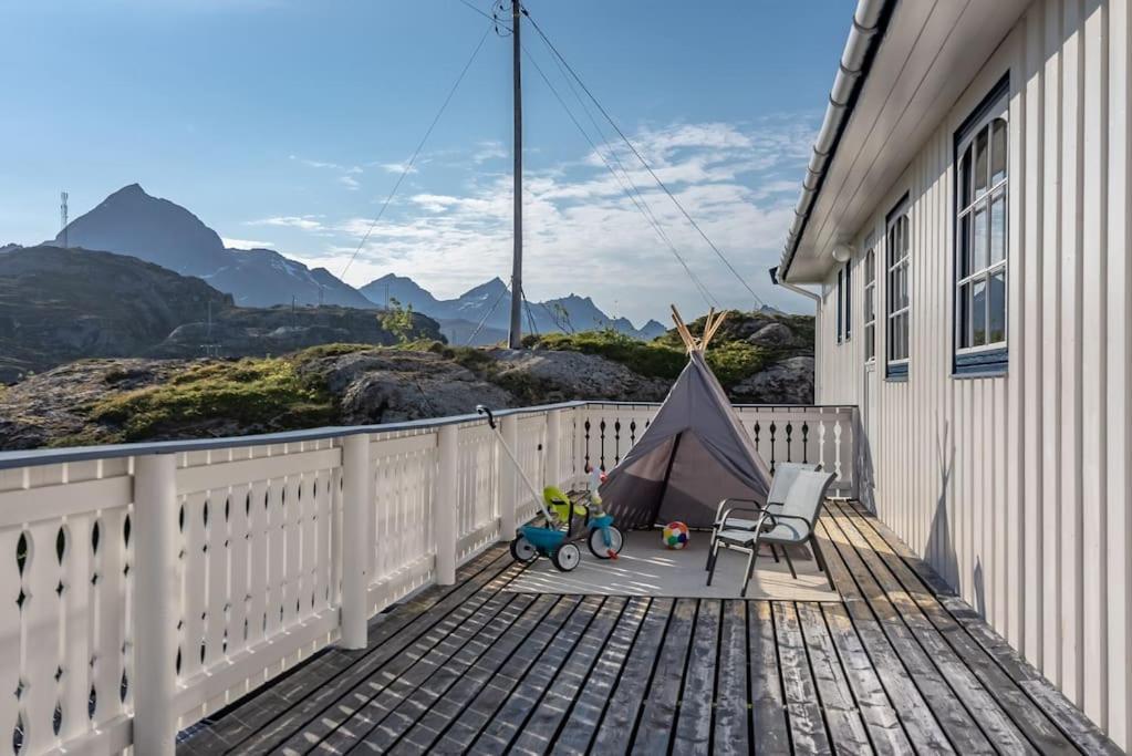 Sundet Lofoten Holiday House Villa Sund  ภายนอก รูปภาพ