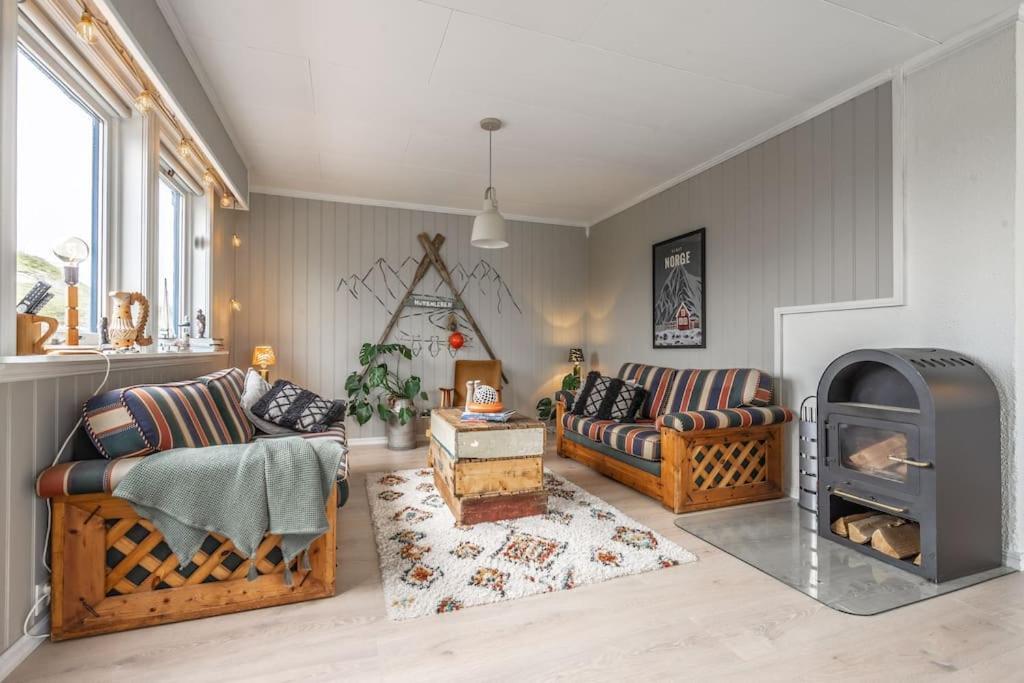 Sundet Lofoten Holiday House Villa Sund  ภายนอก รูปภาพ